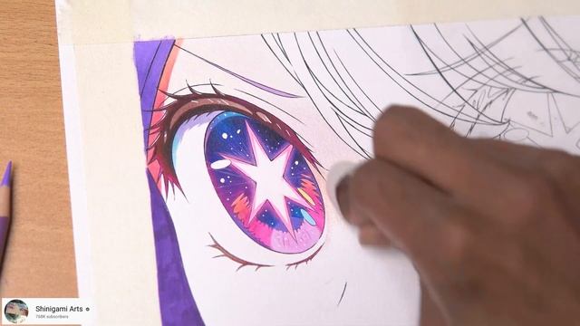 【推しの子】Ai Hoshino Eyes Coloring - OSHI NO KO Speedpaint смотреть онлайн
