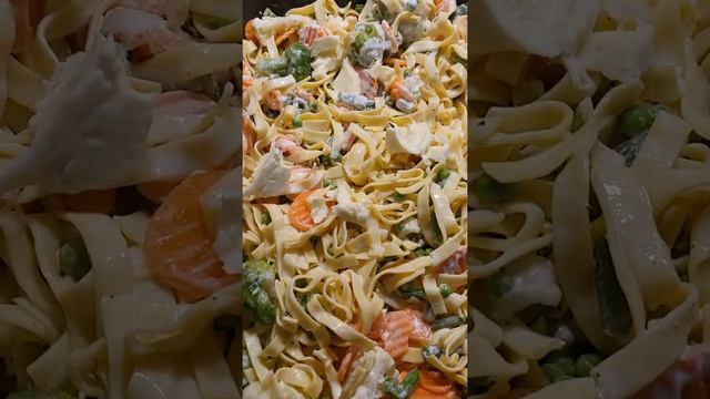 макароны с овощами и взбитые сливки))) смотреть онлайн