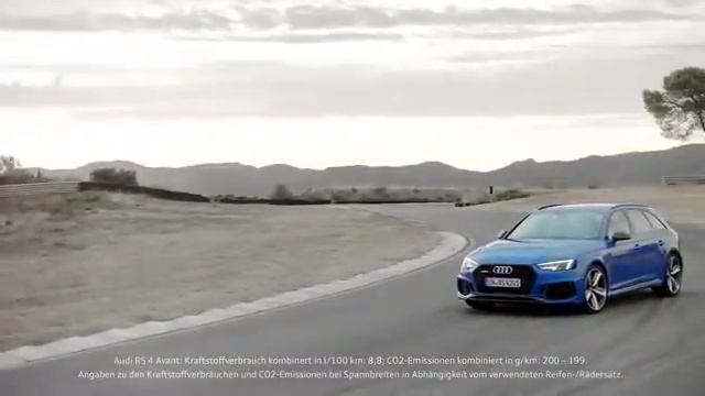 ?? AUDI RS4 AVANT Official TV Commercial смотреть онлайн