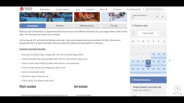 Разработка туристического агрегатора для финской Лапландии. Веб-студия Оригами. смотреть онлайн