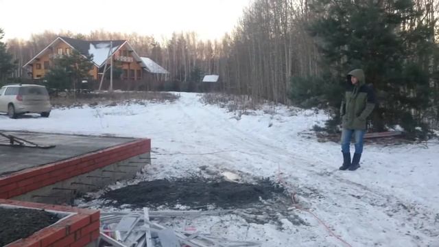 Заливка плиты по профлисту смотреть онлайн