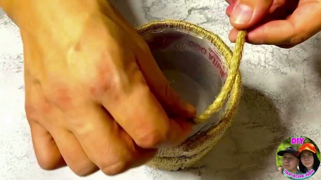 ИДЕИ ИЗ ПЛАСТИКОВЫХ ВЕДЕР?КАШПО СВОИМИ РУКАМИ?ИДЕИ ИЗ ДЖУТА.DIY Creative ideas смотреть онлайн