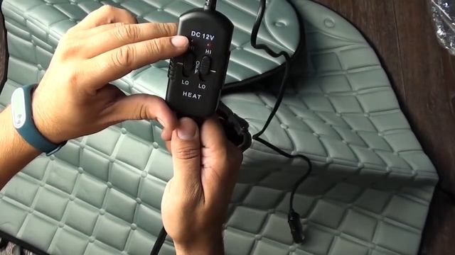 Универсальные накидки на сиденья с обогревом. Регулировка мощности обогрева. смотреть онлайн