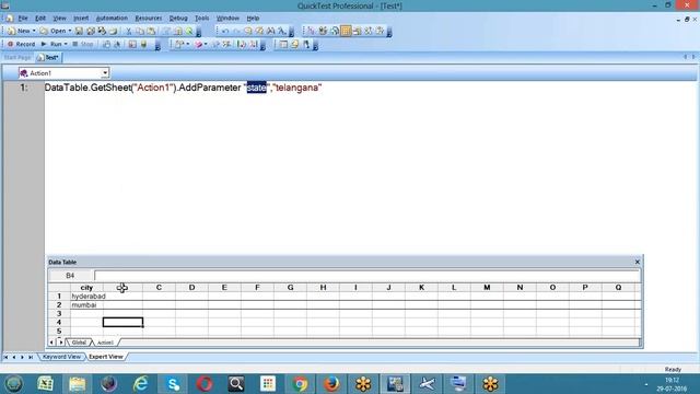DATA TABLE METHDS IN QTP-WORKING WITH EXCEL SHEET IN QTP смотреть онлайн