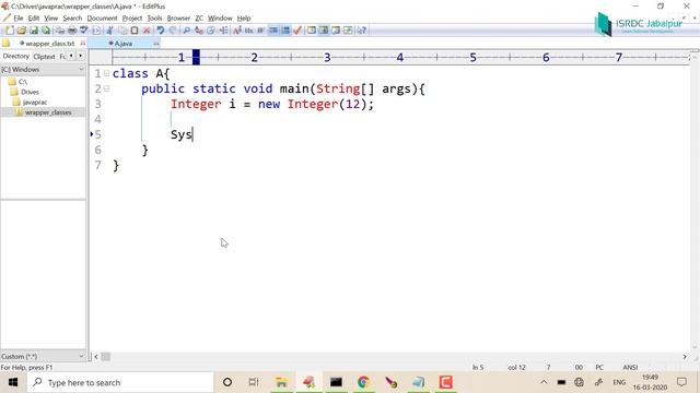 WRAPPER CLASSES in JAVA ~ #3 (Constructors in Wrapper Class) смотреть онлайн