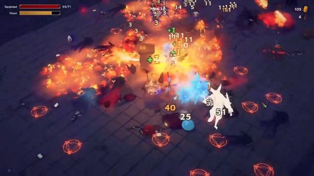 God Of Weapons ➤ Шаман через статусы! Пол это лава! смотреть онлайн