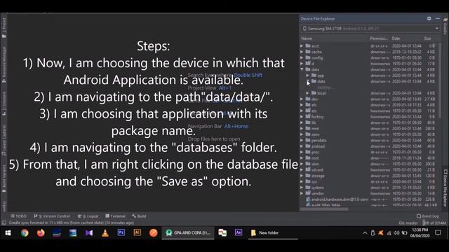 [NEW] Extract SQLite Database from Android Application смотреть онлайн
