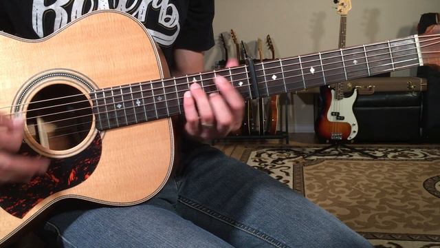 Beatles Girl Guitar Lesson + Tutorial смотреть онлайн