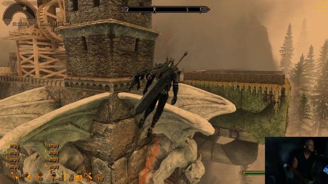 Skyrim SE | Berserker Armor Spawn takes Flight | 3D Effect Mod смотреть онлайн