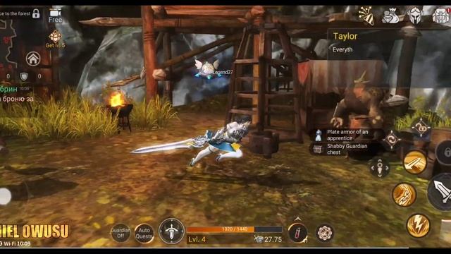 The Sword [ENG] Gameplay (OPEN WORLD MMORPG) Android/IOS смотреть онлайн