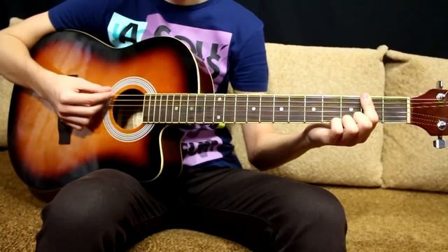 Nirvana - On a Plain - Как играть на гитаре - How to play on Guitar. смотреть онлайн