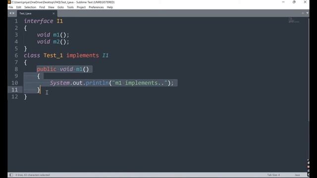 #java #interface #javaprogramming Interface Method Implementation смотреть онлайн