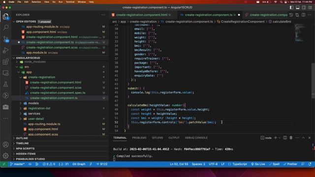 Angular 15 CRUD by using Material UI components| Using Json-Server | GYM Registration App in Angula смотреть онлайн