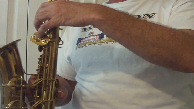 My One and Only Love W/ Conn 6M Naked Lady Alto Saxophone, Vintage 1940's Alto смотреть онлайн