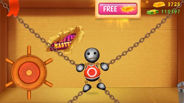 АНТИСТРЕСС Кик зе Бади стал кирпичом Кид проверяет на прочность игрушку Kick the Buddy смотреть онлайн