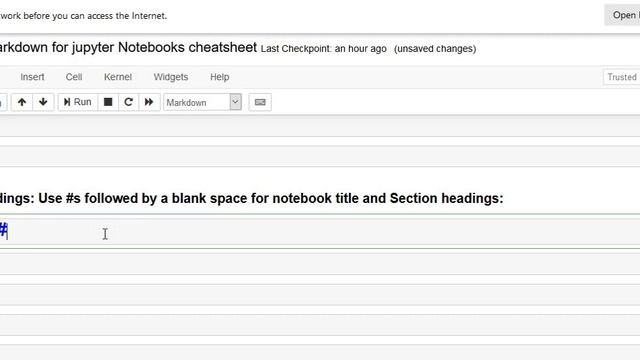 Title and Heading Section in Jupyter Notebook! смотреть онлайн