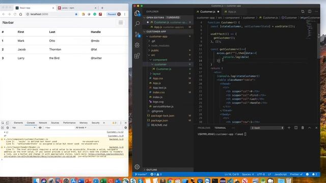 React Hook Axios (React & Spring Boot Part 8) смотреть онлайн