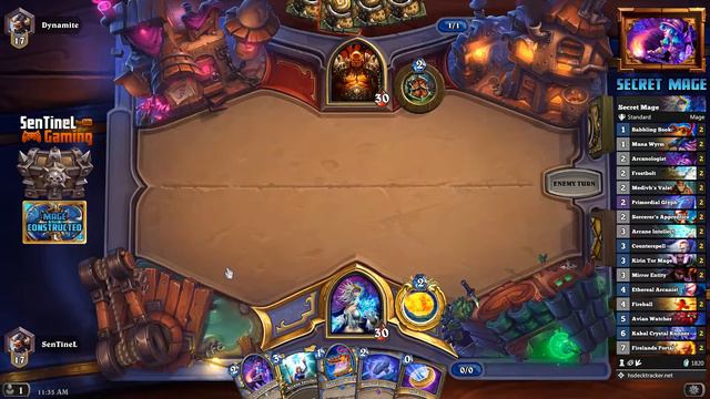 Hearthstone Secret Mage Un'Goro смотреть онлайн