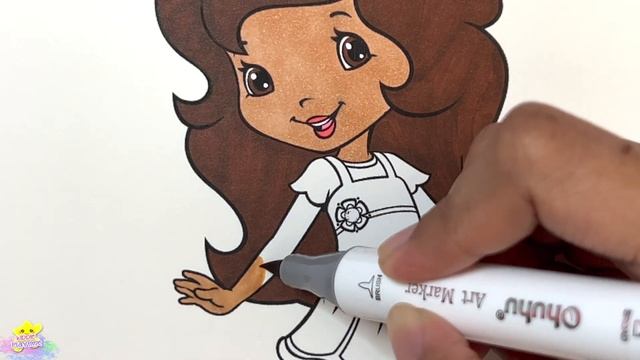 Strawberry Shortcake's Orange Blossom | Color With Me | KP смотреть онлайн