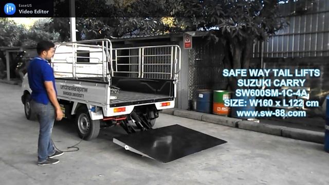 TAIL LIFT SWA600SM-1C-4A. 1600x1220 SUZUKI CARRY 2023 03 18 смотреть онлайн