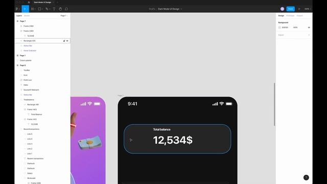 Dark UI Design in Figma - For Beginners смотреть онлайн