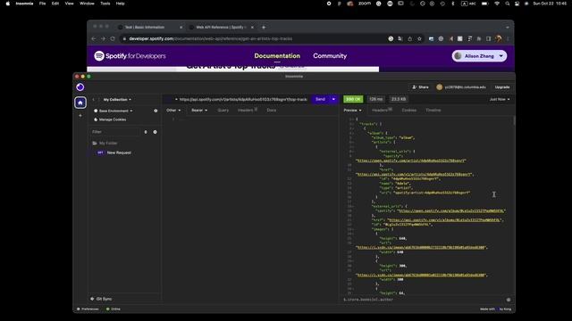 JSON to Figma (using data from Spotify API） смотреть онлайн