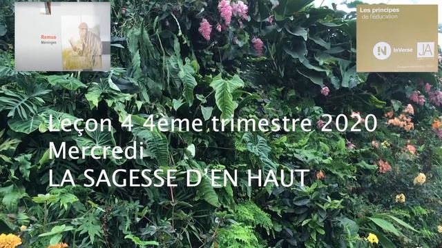 Leçon 4 : Questionnaire JA, Mercredi 21 Octobre 2020, La sagesse d'en haut смотреть онлайн