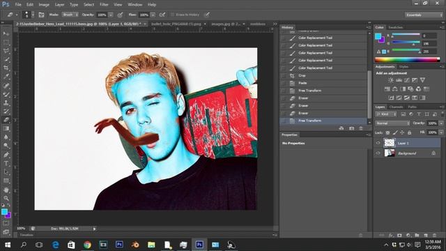 Photoshop-ep-1-Unakazujemo Justina смотреть онлайн