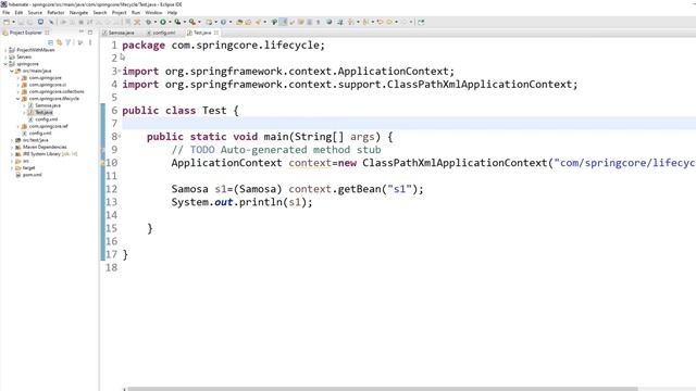 Implementing Lifecycle methods Using XML | Spring Bean Lifecycle methods | Spring Framework Tut смотреть онлайн