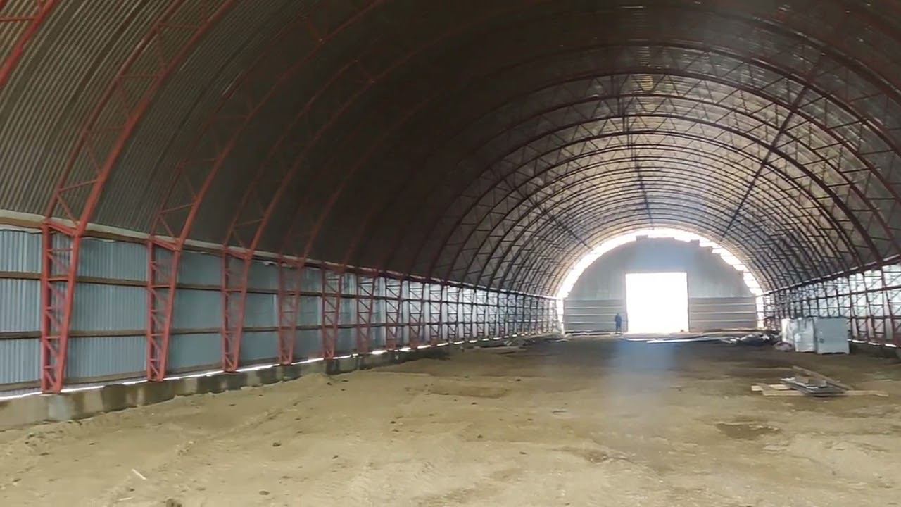 Ангар арочный утепленный смотреть онлайн