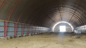 Ангар арочный утепленный