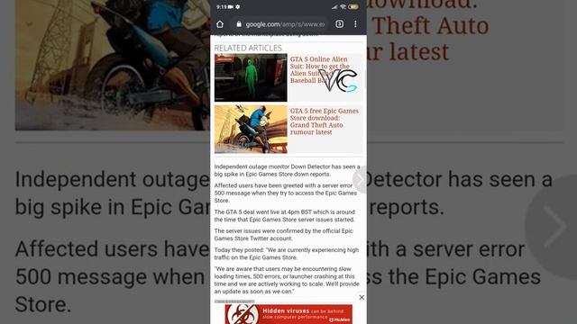 Epic Games Latest Update Unexpected Error Has Been Occurred 500 - GTA 5 смотреть онлайн