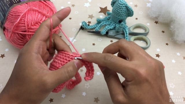 Amigurumi Squid - Full Step-by-Step Crochet Tutorial
