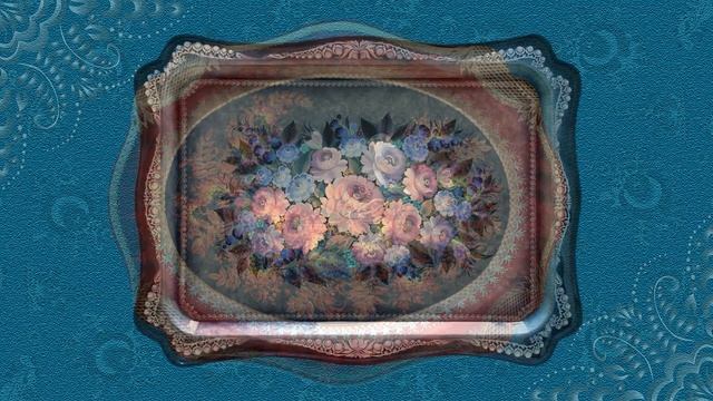 Русские народные промыслы. Тагильские подносы смотреть онлайн