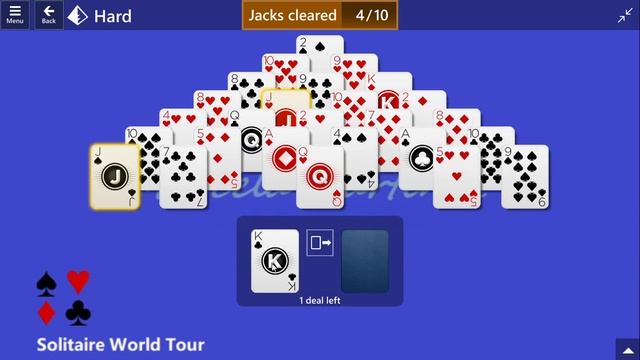 Solitaire World Tour Game #9 | December 28, 2021 Event | Pyramid Hard смотреть онлайн