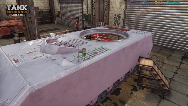 Tank Mechanic Simulator - Trailer смотреть онлайн