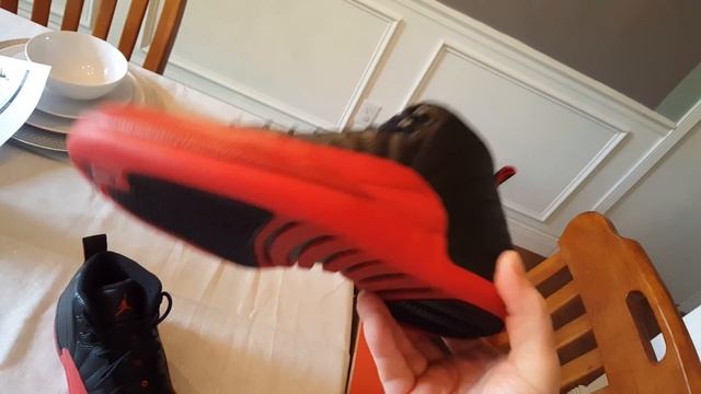 Air Jordan 12 Black & Red Flu Game 12's Review смотреть онлайн