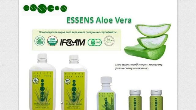Презентация ESSENS Пономарева Нина 08.08.2016 смотреть онлайн