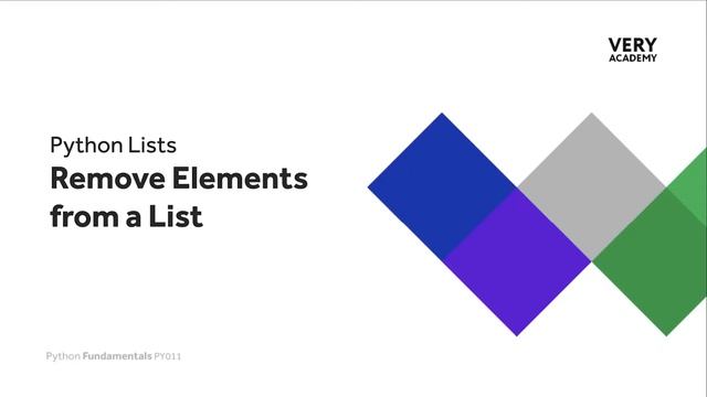 Python Django Course | Remove elements from a Python List смотреть онлайн