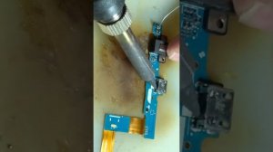 Замена разъёма питания самсунг ТАВ А. SM T555