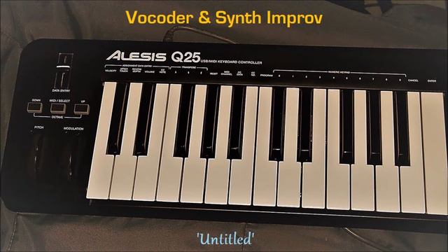 Vocoder & Synth Improv (w/ OBXD & Tal Vocoder VST Plugins)