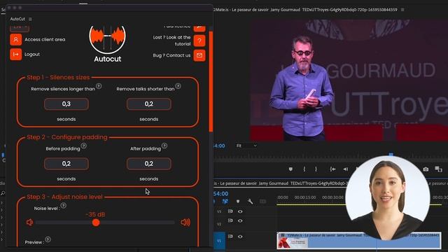 AutoCut Tutorial - How to use AutoZoom ? - Automatic Zoom in Premiere Pro смотреть онлайн