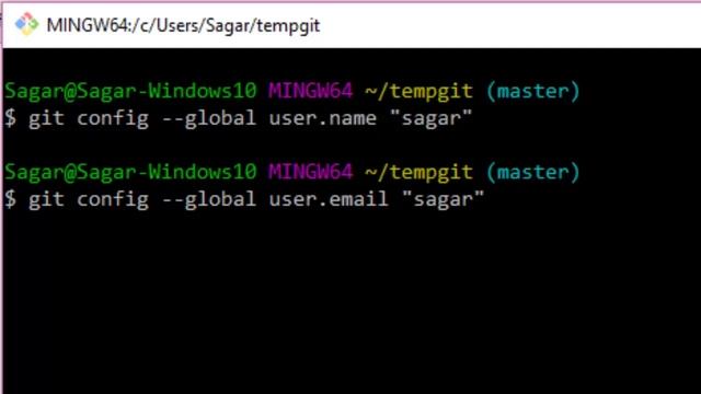 How to set up user name and email in Git смотреть онлайн