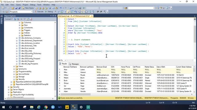 SQL Tutorials - 2.Select / Insert / Update / Delete in SQL смотреть онлайн