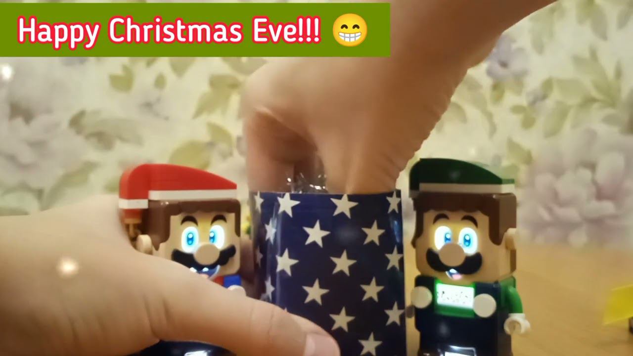 My Christmas & New Year Advent Calendar mini surprises by Lego Super Mario & Luigi. Day 24 #shorts смотреть онлайн
