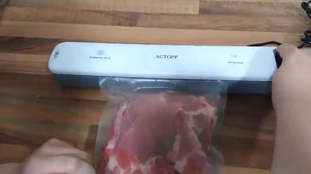 ACTOPP Envasadora al Vacío Mini Automático, Útil y práctica смотреть онлайн