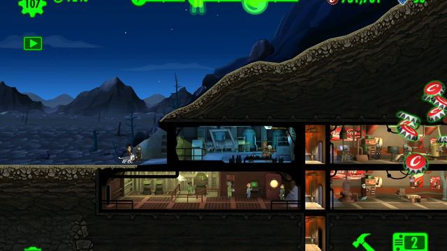 Fallout Shelter gameplay, housekeeping chores (Oct 2022) смотреть онлайн
