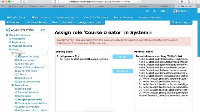 Course Creators on Moodle смотреть онлайн
