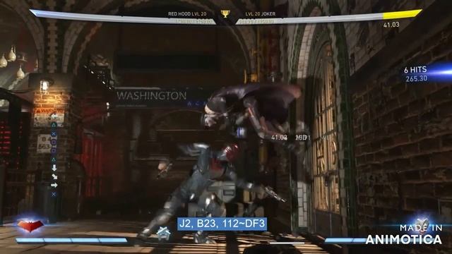 Injustice 2 - Red Hood Combo Guide смотреть онлайн