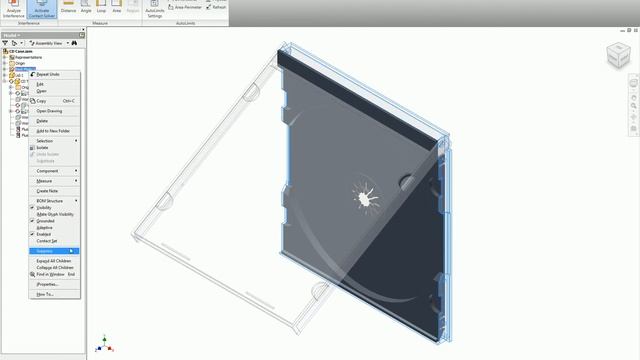 Autodesk AutoCAD Inventor 2010 Contact Set смотреть онлайн
